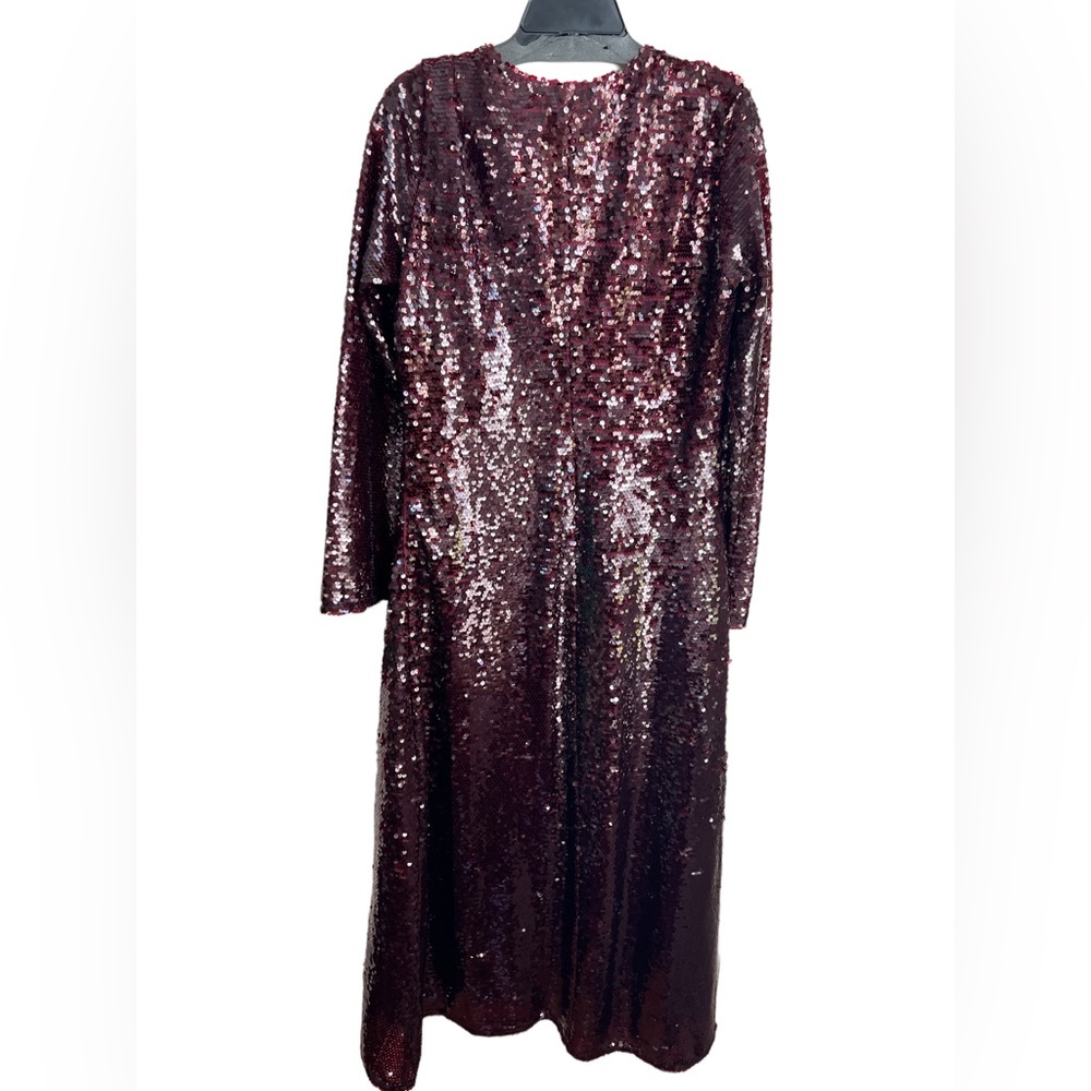 Sequin Maxi Dress - Black - Picture 8 of 11